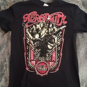 Aerosmith Concert Tour Tshirt Mens Medium